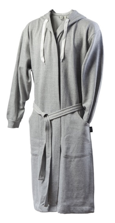 Kosta Linnewäfveri kylpytakki College, harmaa, L/XL ryhmässä KOTI, TALOUS JA PUUTARHA / Kylpyhuone / Kylpytakit @ TP E-commerce Nordic AB (38-88607)