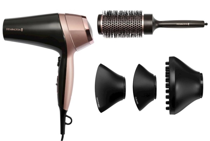 Remington Curl & Straight Confidence D5706 E51 ryhmässä KAUNEUS JA TERVEYS / Hiukset &Stailaus / Muotoilutyökalut / Hiustenkuivaimet @ TP E-commerce Nordic AB (38-88887)