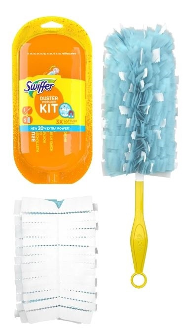 Swiffer Dammvippa med 5st Refillers ryhmässä KOTI, TALOUS JA PUUTARHA / Siivoustuotteet / Siivoustarvikkeet @ TP E-commerce Nordic AB (38-89080)