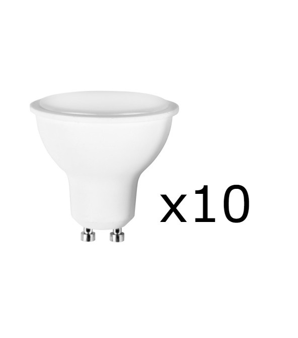 LED-lampa GU10 1W 230V 3000K 10-pack, Varmvitt ryhmässä KODINELEKTRONIIKKA / Valaistus / LED-lamput @ TP E-commerce Nordic AB (38-89339-PKT10)