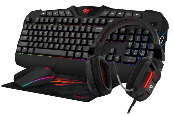 Havit KB478CM 4i1 -pelipaketti ryhmässä TIETOKOONET & TARVIKKEET / GAMING / Hiiret @ TP E-commerce Nordic AB (38-89356)