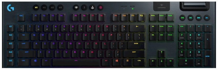 Logitech G915 Trådlöst mekaniskt gamingtangentbord ryhmässä TIETOKOONET & TARVIKKEET / GAMING / Näppäimistöt @ TP E-commerce Nordic AB (38-89454)