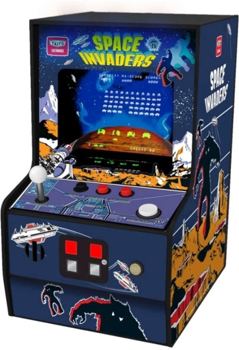 My Arcade Micro Player Space Invaders ryhmässä KODINELEKTRONIIKKA / Pelikonsolit & Tarvikkeet / Muut pelit @ TP E-commerce Nordic AB (38-89488)