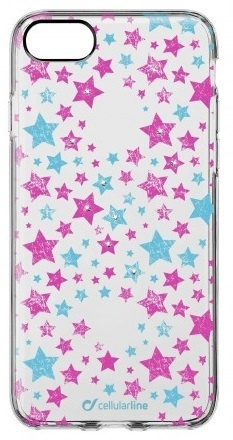 CellularLine Stars, TPU-kuori iPhone 7/8/SE(2. sukupolvi) ryhmässä ÄLYPUHELIMET JA TABLETIT / Puhelimen suojakotelo / Apple / iPhone 7 / Kuoret @ TP E-commerce Nordic AB (38-89522)