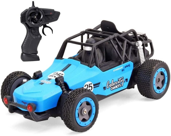 JJRC Q73 1:20 mittakaavassa - 2.4G radio-ohjattava kilpa-auto, Sininen ryhmässä LELUT, TUOTTEET LAPSILLE JA VAUVOILLE / Radio-ohjattava / Radio-ohjattavat autot @ TP E-commerce Nordic AB (38-89645)