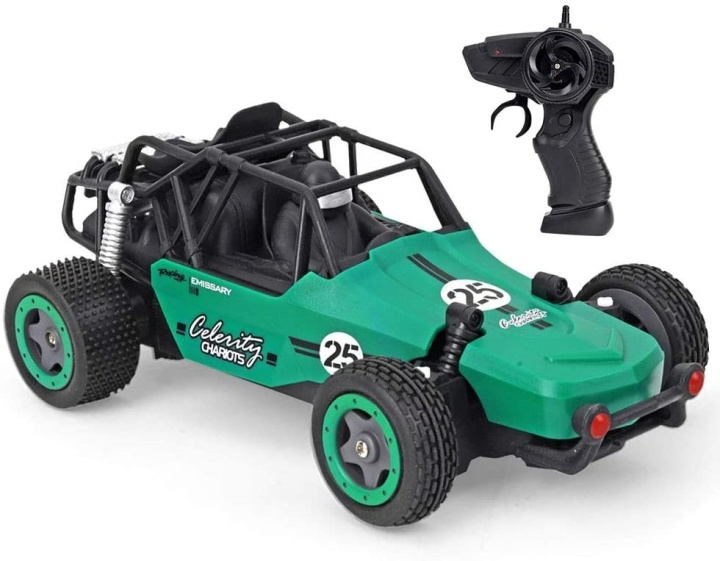 JJRC Q73 1:20 mittakaavassa - 2.4G radio-ohjattava kilpa-auto, vihreä ryhmässä LELUT, TUOTTEET LAPSILLE JA VAUVOILLE / Radio-ohjattava / Radio-ohjattavat autot @ TP E-commerce Nordic AB (38-89646)