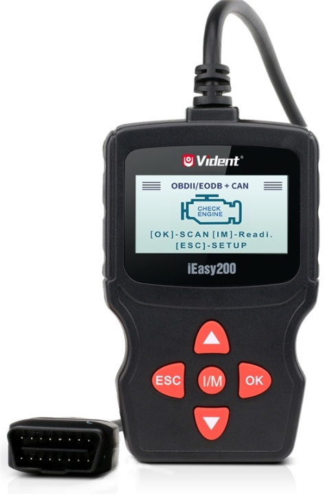 Vident iEasy200 OBDII/EOBD + CAN virhekoodinlukija ryhmässä AUTO / Autojen diagnostiikka / Vikakoodinlukijat @ TP E-commerce Nordic AB (38-89673)