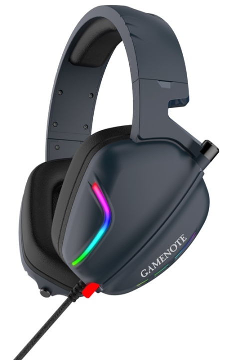 Havit H2019U Headset med RGB ryhmässä TIETOKOONET & TARVIKKEET / GAMING / Kuulokkeet @ TP E-commerce Nordic AB (38-89690)