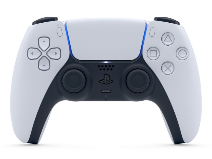 Sony DualSense - Valkoinen (PS5) (Alkuperäinen) ryhmässä KODINELEKTRONIIKKA / Pelikonsolit & Tarvikkeet / Sony PlayStation 5 / Tarvikkeet @ TP E-commerce Nordic AB (38-89754)