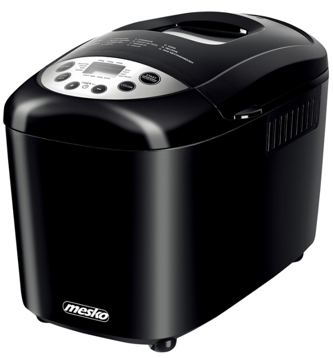 Mesko MS 6022 Leivontakone - 15 ohjelmaa ryhmässä KOTI, TALOUS JA PUUTARHA / Kodinkoneet / Muut kodinkoneet @ TP E-commerce Nordic AB (38-89852)