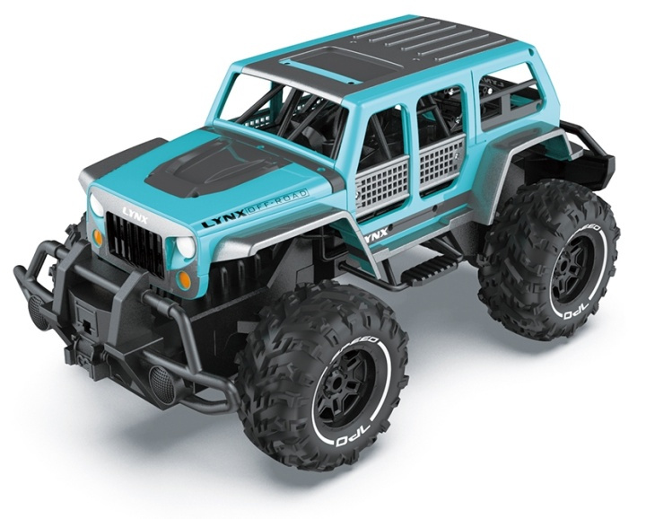 RC Big Foot Buggy 1:12, sininen ryhmässä LELUT, TUOTTEET LAPSILLE JA VAUVOILLE / Radio-ohjattava / Radio-ohjattavat autot @ TP E-commerce Nordic AB (38-89870)