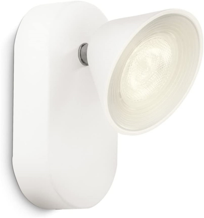 Philips myLiving Tweed -valonheitin 500 lm, valkoinen ryhmässä KODINELEKTRONIIKKA / Valaistus / Seinälamput @ TP E-commerce Nordic AB (38-89882)
