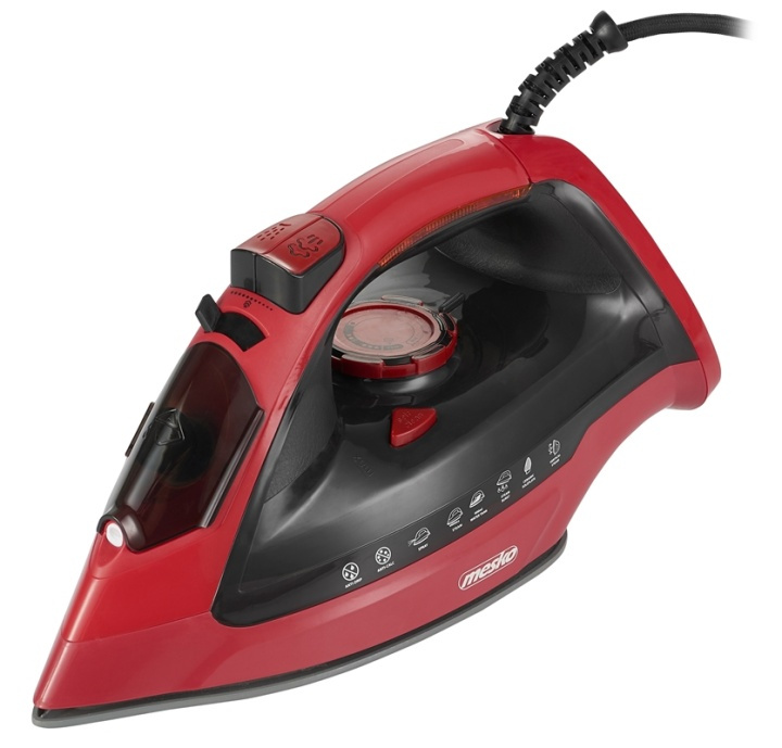 Mesko Silitysrauta 3000W, musta/punainen ryhmässä KOTI, TALOUS JA PUUTARHA / Vaatehuolto / Silitysrauta @ TP E-commerce Nordic AB (38-89916)