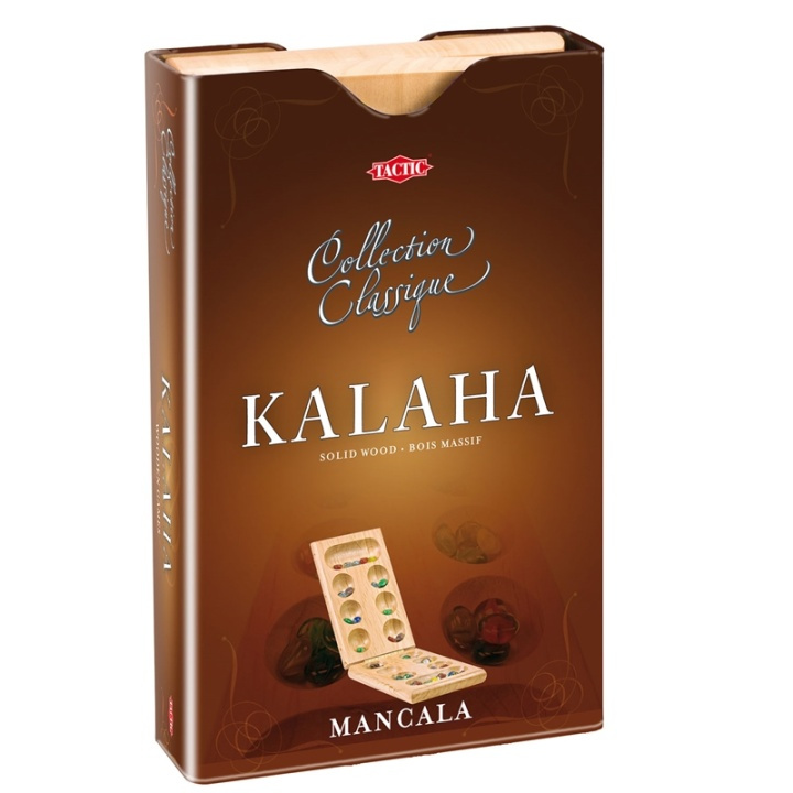 Tactic Kalaha Tin Box ryhmässä LELUT, TUOTTEET LAPSILLE JA VAUVOILLE / Peli / Lautapelit @ TP E-commerce Nordic AB (38-90373)