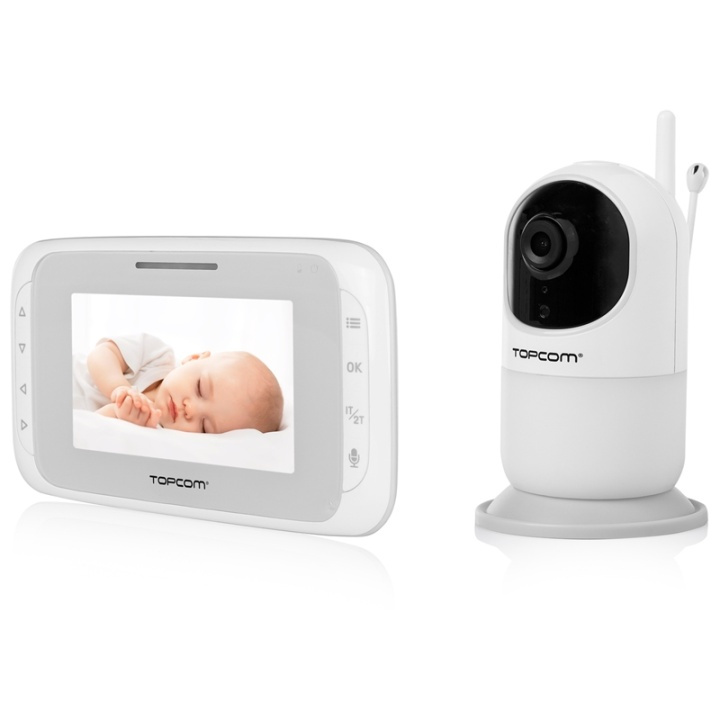 Topcom Digital Baby Video Monitor KS ryhmässä LELUT, TUOTTEET LAPSILLE JA VAUVOILLE / Lapsiturvallisuus / Itkuhälyttimet @ TP E-commerce Nordic AB (38-90438)