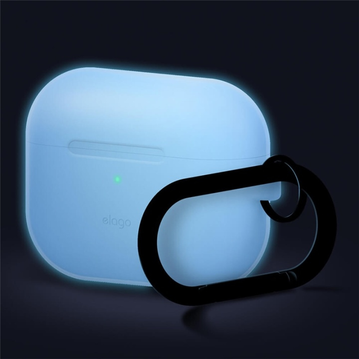 Elago Skyddsväska för Airpod Pro med Hängare Blå ryhmässä KODINELEKTRONIIKKA / Ääni & Kuva / Kuulokkeet & Tarvikkeet / Tarvikkeet @ TP E-commerce Nordic AB (38-90623)