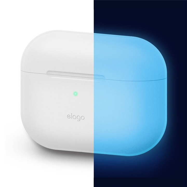 ELAGO Suojalaukku Airpod Pro Silikooni Sininen ryhmässä KODINELEKTRONIIKKA / Ääni & Kuva / Kuulokkeet & Tarvikkeet / Tarvikkeet @ TP E-commerce Nordic AB (38-90626)