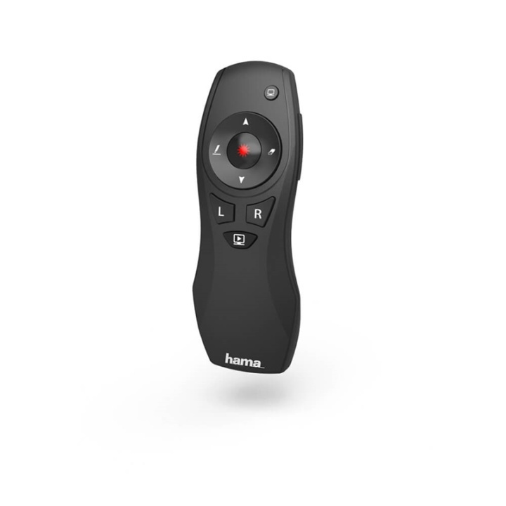 Hama Wireless Presenter X-Pointer 6-in-1 Svart ryhmässä TIETOKOONET & TARVIKKEET / Tietokonetarvikkeet / Muut @ TP E-commerce Nordic AB (38-90716)