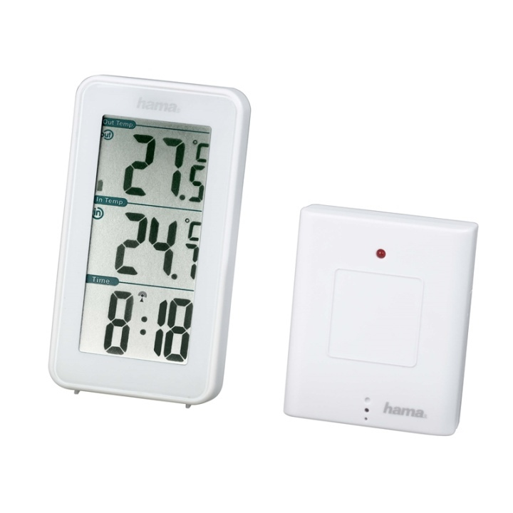 Hama Väderstation EWS-152 Vit ryhmässä KOTI, TALOUS JA PUUTARHA / Tuulettimet ja ilmastointilaitteet / Lämpömittarit ja sääasemat @ TP E-commerce Nordic AB (38-90736)