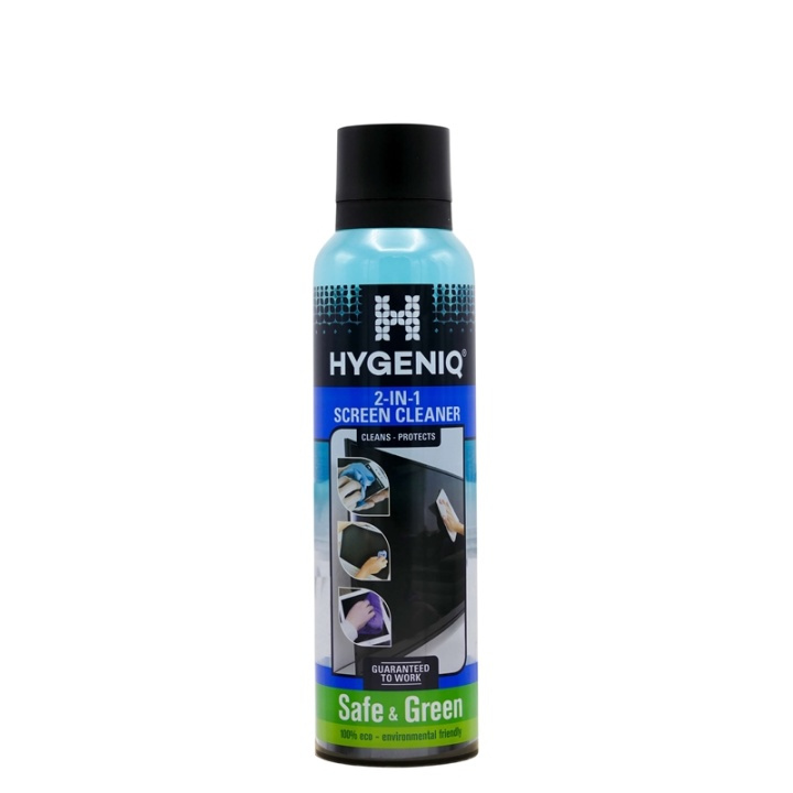 Hygeniq 2-in-1 Rengöring Skärm 185ml ryhmässä TIETOKOONET & TARVIKKEET / Tietokonetarvikkeet / Puhdistus @ TP E-commerce Nordic AB (38-90817)