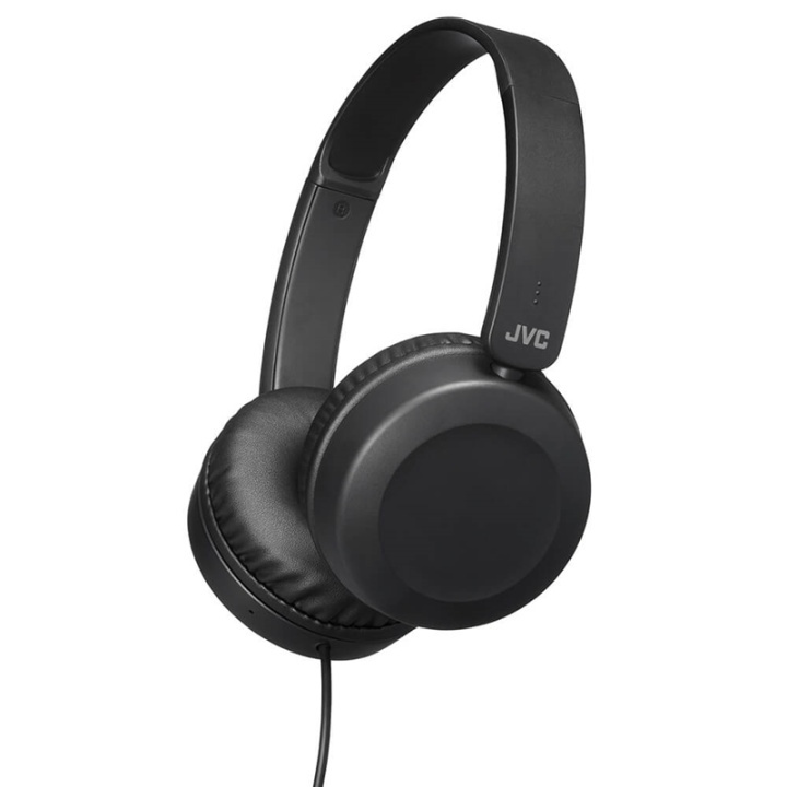 JVC Kuulokkeet HAS31 On-Ear Musta ryhmässä KODINELEKTRONIIKKA / Ääni & Kuva / Kuulokkeet & Tarvikkeet / Kuulokkeet @ TP E-commerce Nordic AB (38-90908)