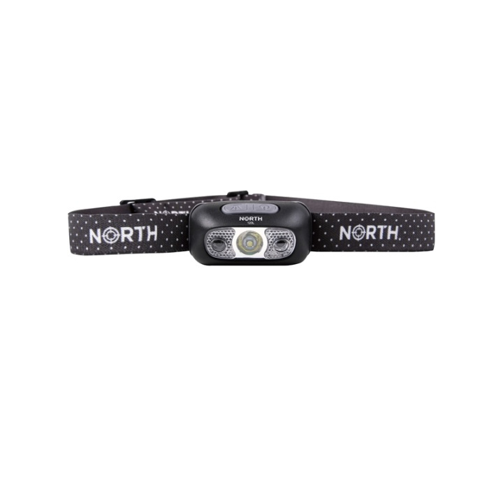 North Pannlampa 120Lumen Svart ca 65m Sensorkontroll ryhmässä URHEILU, VAPAA-AIKA JA HARRASTUS / Taskulamput & Otsalamput / Otsalamput @ TP E-commerce Nordic AB (38-91026)