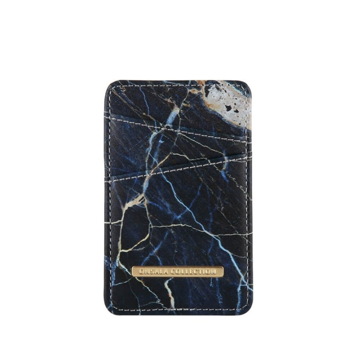 ONSALA COLLECTION Korttikotelo Black Galaxy Marble Universaali 2 Korttipaikkaa ryhmässä ÄLYPUHELIMET JA TABLETIT / Muut tarvikkeet / Muut @ TP E-commerce Nordic AB (38-91044)