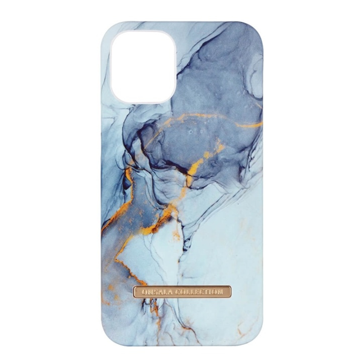 ONSALA COLLECTION Suojakuori Matta Gredelin Marble iPhone 12 Mini ryhmässä ÄLYPUHELIMET JA TABLETIT / Puhelimen suojakotelo / Apple / iPhone 12 Mini / Kuoret @ TP E-commerce Nordic AB (38-91055)