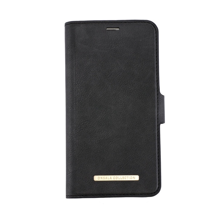 Onsala COLLECTION Mobilfodral Midnight Black iPhone 12 Mini ryhmässä ÄLYPUHELIMET JA TABLETIT / Puhelimen suojakotelo / Apple / iPhone 12 Mini / Kotelo @ TP E-commerce Nordic AB (38-91065)