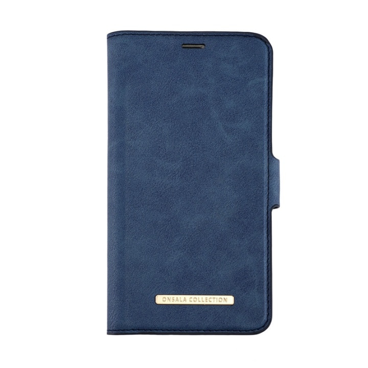 ONSALA Lompakko iPhone 12 / 12 Pro Royal Blue ryhmässä ÄLYPUHELIMET JA TABLETIT / Puhelimen suojakotelo / Apple / iPhone 12 / Kotelo @ TP E-commerce Nordic AB (38-91069)