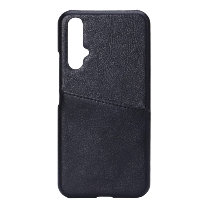 Onsala Mobilskal Svart med Kortfack Huawei Nova 5T ryhmässä ÄLYPUHELIMET JA TABLETIT / Puhelimen suojakotelo / Huawei/Honori @ TP E-commerce Nordic AB (38-91098)