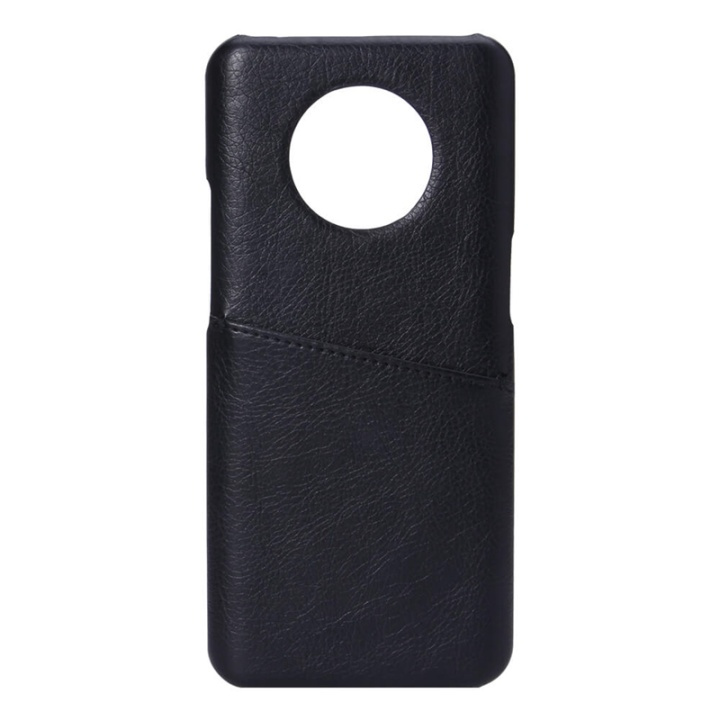 Onsala Mobilskal Svart med Kortfack Oneplus 7T ryhmässä ÄLYPUHELIMET JA TABLETIT / Puhelimen suojakotelo / OnePlus @ TP E-commerce Nordic AB (38-91107)