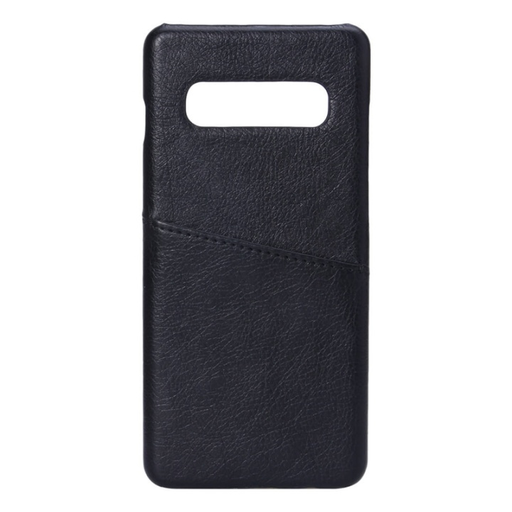 Onsala Mobilskal Svart med Kortfack Samsung S10 Plus ryhmässä ÄLYPUHELIMET JA TABLETIT / Puhelimen suojakotelo / Samsung @ TP E-commerce Nordic AB (38-91115)