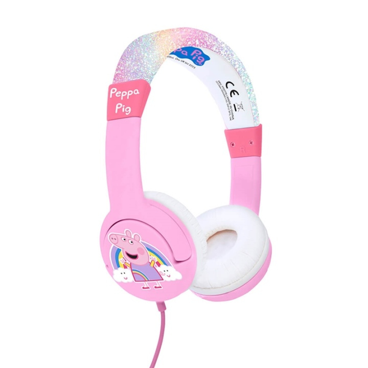 PEPPA PIG Kuuloke Junior On-Ear 85dB Prinsessa Peppa ryhmässä KODINELEKTRONIIKKA / Ääni & Kuva / Kuulokkeet & Tarvikkeet / Kuulokkeet @ TP E-commerce Nordic AB (38-91140)