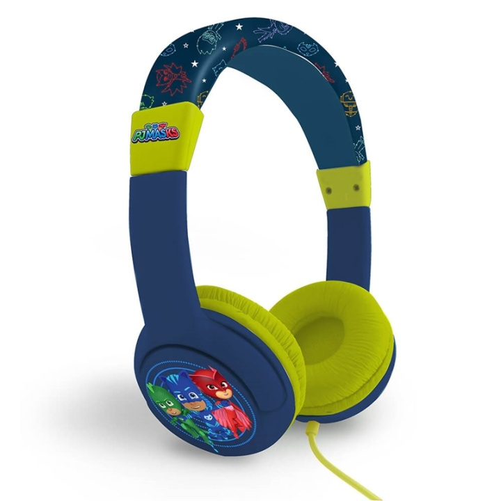 PJ MASKS Kuuloke Junior On-Ear 85dB Team ryhmässä KODINELEKTRONIIKKA / Ääni & Kuva / Kuulokkeet & Tarvikkeet / Kuulokkeet @ TP E-commerce Nordic AB (38-91146)