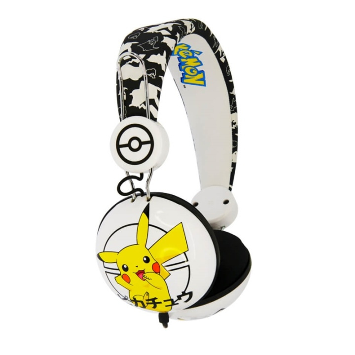 POKEMON Kuulokkeet Dome Tween On-Ear 90dB Japanin Pikachu ryhmässä KODINELEKTRONIIKKA / Ääni & Kuva / Kuulokkeet & Tarvikkeet / Kuulokkeet @ TP E-commerce Nordic AB (38-91149)