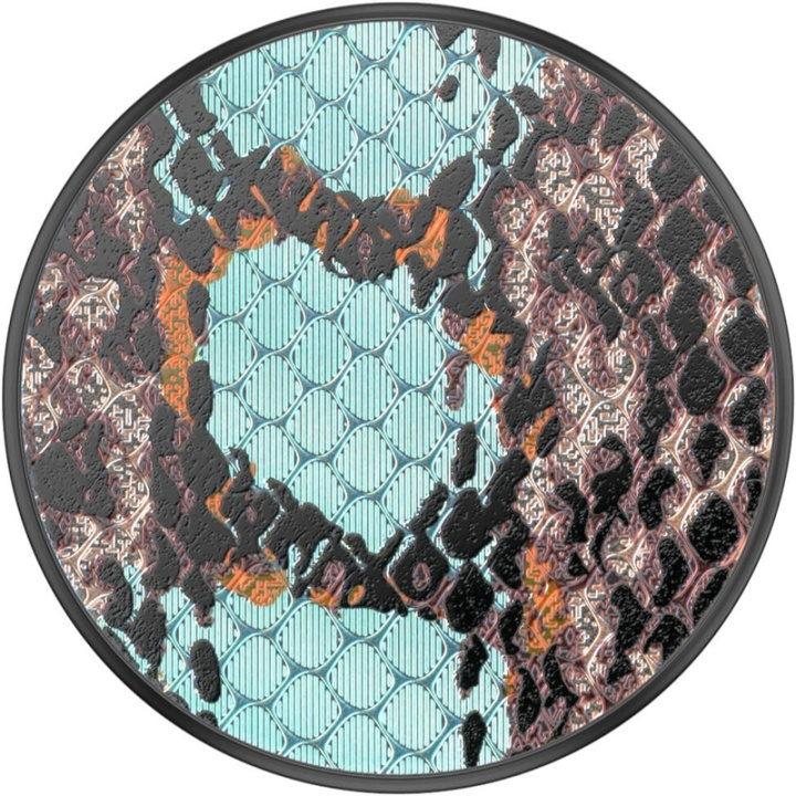 PopSockets Embossed Metal Water Snake Avtagbart Grip med Ställfunktion LUXE ryhmässä ÄLYPUHELIMET JA TABLETIT / Muut tarvikkeet / Popsockets @ TP E-commerce Nordic AB (38-91184)