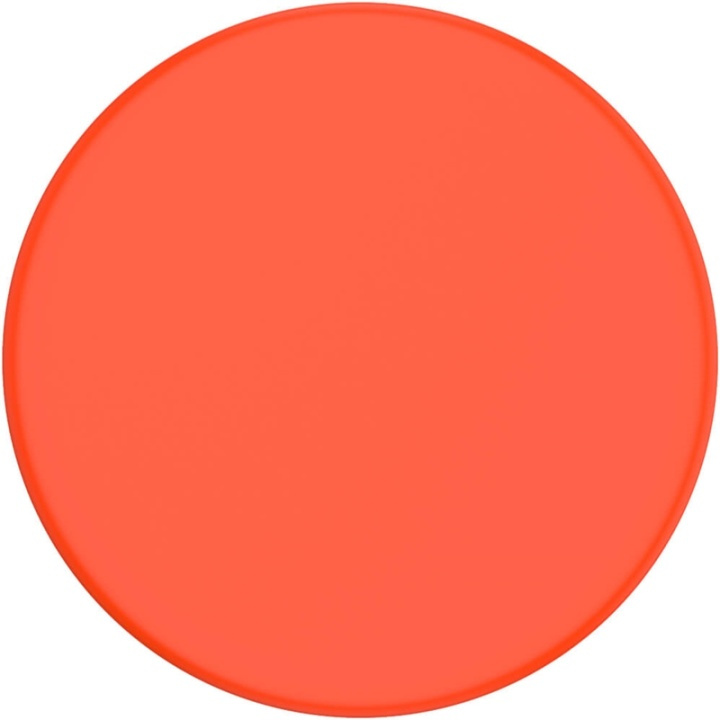 POPSOCKETS Neon Electric Orange Irrotettava Grip Telinetoiminnolla ryhmässä ÄLYPUHELIMET JA TABLETIT / Muut tarvikkeet / Popsockets @ TP E-commerce Nordic AB (38-91215)