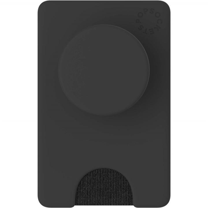 POPSOCKETS Wallet Black Irroitettava Puhelin Lompakko PopWallet+ ryhmässä ÄLYPUHELIMET JA TABLETIT / Muut tarvikkeet / PopWallet @ TP E-commerce Nordic AB (38-91255)