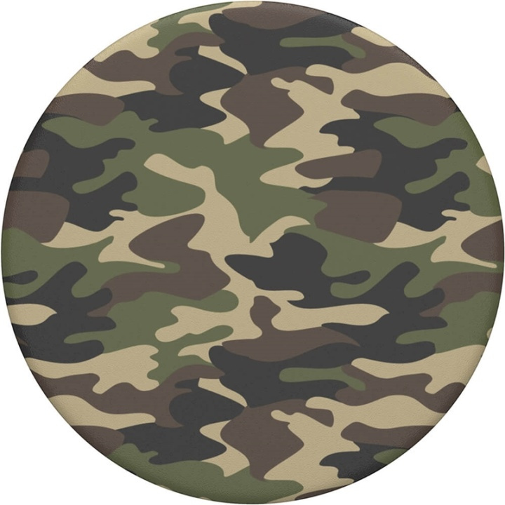 PopSockets Woodland Camo Avtagbart Grip med Ställfunktion ryhmässä ÄLYPUHELIMET JA TABLETIT / Muut tarvikkeet / Popsockets @ TP E-commerce Nordic AB (38-91269)