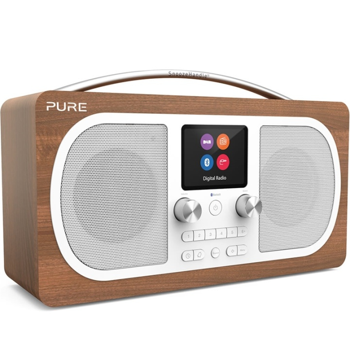 PURE FM/DAB/DAB+ Evoke H6, Valnöt ryhmässä KODINELEKTRONIIKKA / Ääni & Kuva / Kotiteatteri, HiFi ja kannettavat / Radio & Herätyskellot / Radio @ TP E-commerce Nordic AB (38-91274)