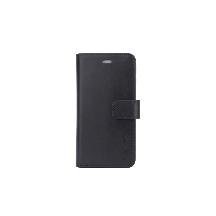 Radicover Säteilysuojattu Lompakko Nahka iPhone 6/7/8/SE 2in1 Magneetti Musta ryhmässä ÄLYPUHELIMET JA TABLETIT / Puhelimen suojakotelo / Apple / iPhone 6/6S / Kotelo @ TP E-commerce Nordic AB (38-91321)