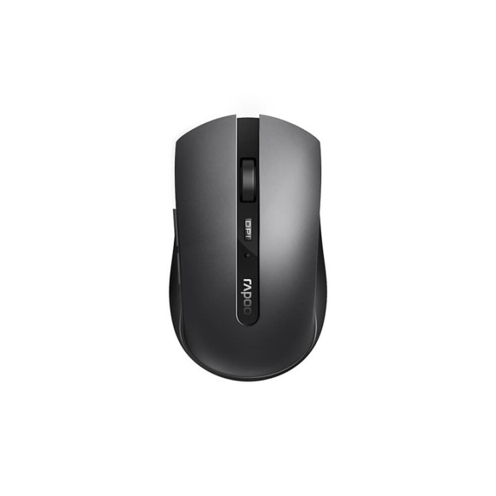 RAPOO Mouse 7200M Wireless Multi-Mode Dark Grey ryhmässä TIETOKOONET & TARVIKKEET / Hiiret & Näppäimistöt / Hiiret / Langattomat @ TP E-commerce Nordic AB (38-91346)