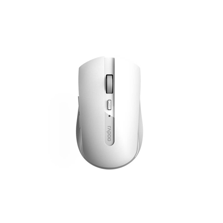 RAPOO Mouse 7200M Wireless Multi-Mode White ryhmässä TIETOKOONET & TARVIKKEET / Hiiret & Näppäimistöt / Hiiret / Langattomat @ TP E-commerce Nordic AB (38-91347)