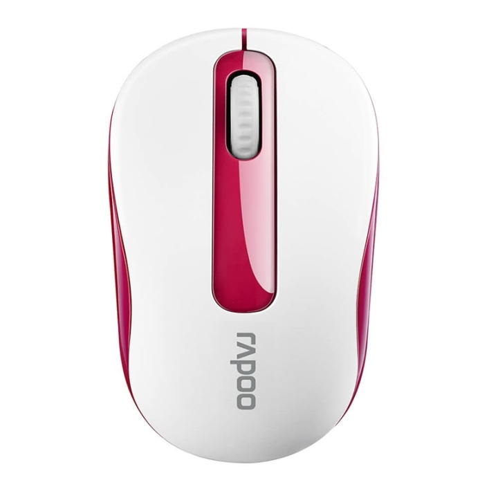 RAPOO Mouse M10 Plus Wireless 2.4GHz Red ryhmässä TIETOKOONET & TARVIKKEET / Hiiret & Näppäimistöt / Hiiret / Langattomat @ TP E-commerce Nordic AB (38-91349)