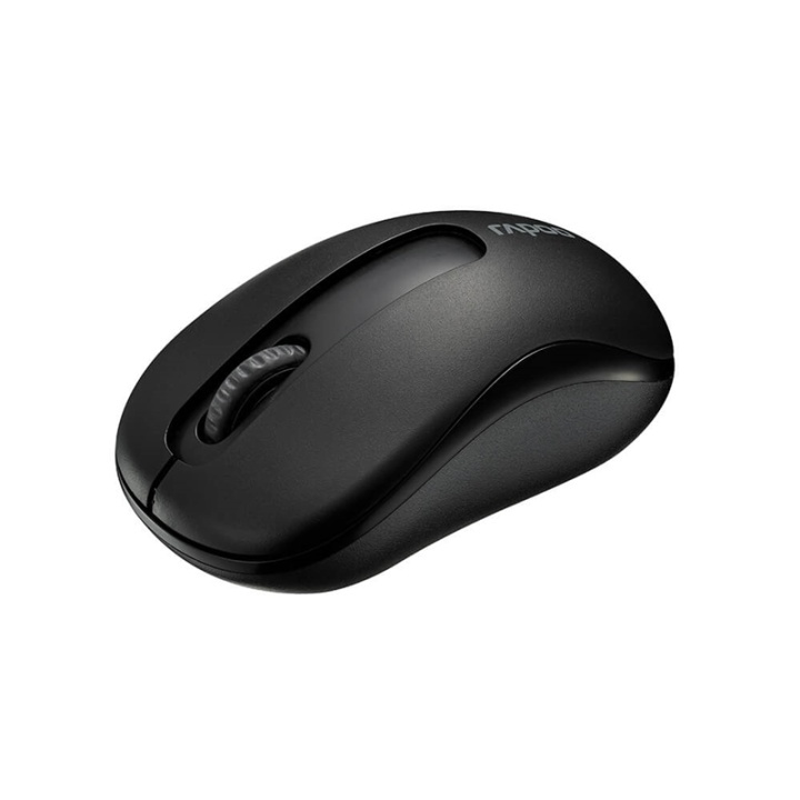Rapoo Mouse M10 Plus Wireless 2.4GHz Black ryhmässä TIETOKOONET & TARVIKKEET / Hiiret & Näppäimistöt / Hiiret / Langattomat @ TP E-commerce Nordic AB (38-91350)
