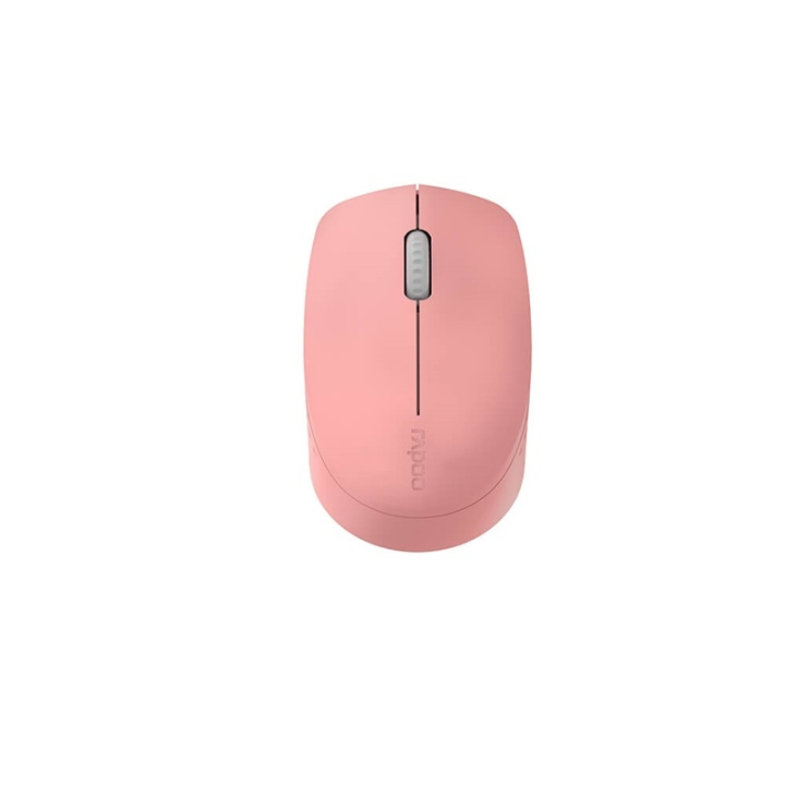 RAPOO Mouse M100 Silent Wireless Multi-Mode Pink ryhmässä TIETOKOONET & TARVIKKEET / Hiiret & Näppäimistöt / Hiiret / Langattomat @ TP E-commerce Nordic AB (38-91355)