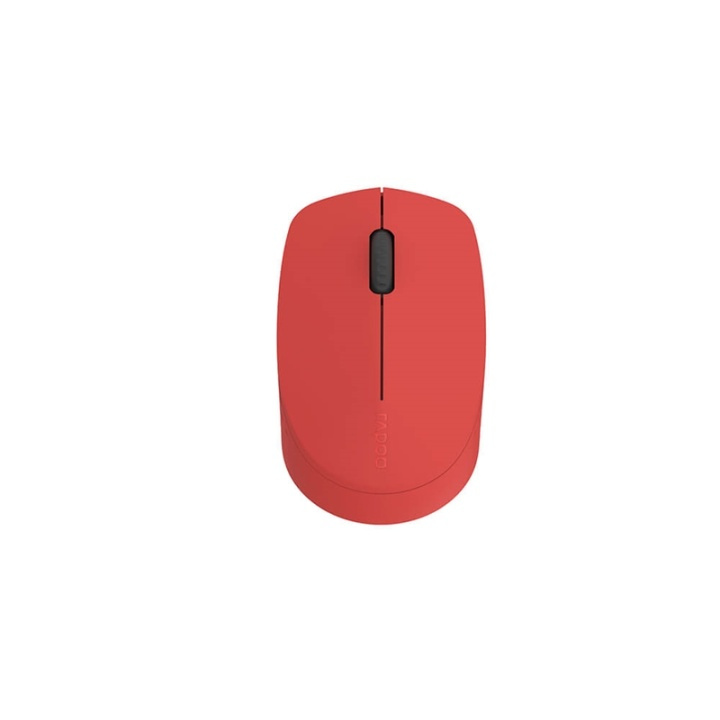 RAPOO Mouse M100 Silent Wireless Multi-Mode Red ryhmässä TIETOKOONET & TARVIKKEET / Hiiret & Näppäimistöt / Hiiret / Langattomat @ TP E-commerce Nordic AB (38-91356)