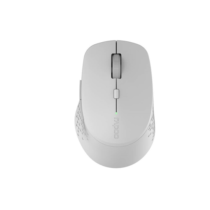 RAPOO Mouse M300 Wireless Multi-Mode Light Grey ryhmässä TIETOKOONET & TARVIKKEET / Hiiret & Näppäimistöt / Hiiret / Langattomat @ TP E-commerce Nordic AB (38-91360)