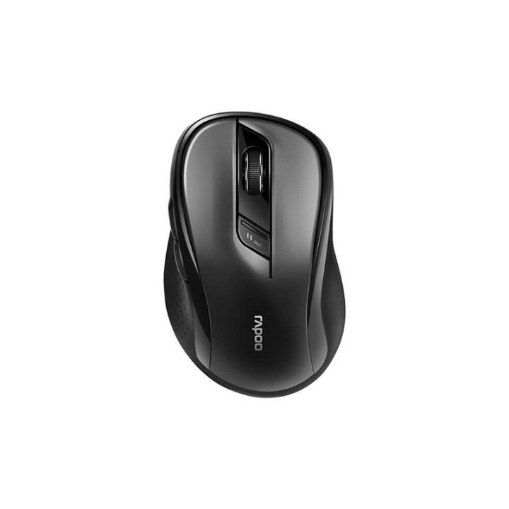 Rapoo Mouse M500 Wireless Multi-Mode Black ryhmässä TIETOKOONET & TARVIKKEET / Hiiret & Näppäimistöt / Hiiret / Langattomat @ TP E-commerce Nordic AB (38-91362)
